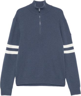 Canada Goose Striped Quarter-zip Sweater