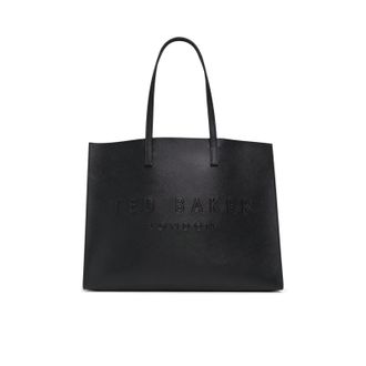 Ted Baker Womens Icon Tote, Open Black, Extra Large