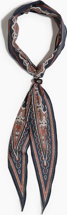 H&M Tuch mit Perlendetail - Blue