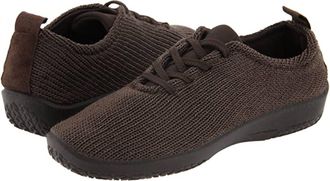 Arcopedico Womens Lace Up Sneaker In Marron