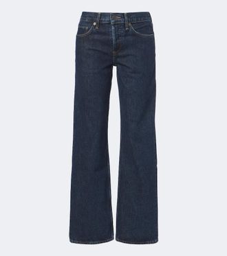 A Gold E Wide-leg jeans