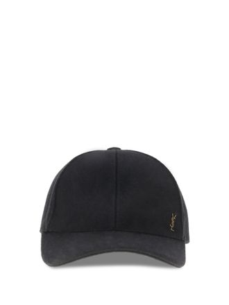 Saint Laurent Wool Baseball Cap