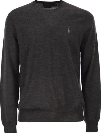 Polo Ralph Lauren Slim Fit Washable Wool Crew Neck Jumper