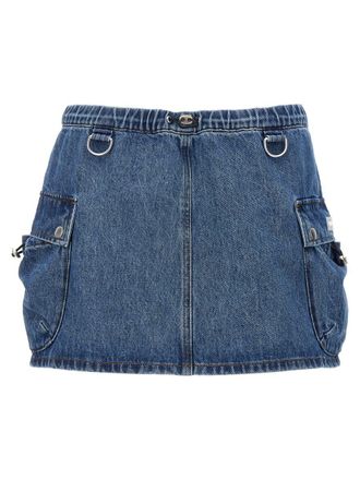 Coperni Denim Cargo Skirt
