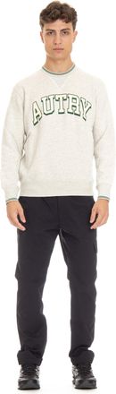 Autry Cotton Crewneck Sweatshirt with Logo
