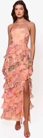 Hutch Lou Dress In Orange Tone