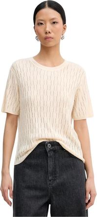 Patrizia Pepe Donna, Maglie, Beige, L, new