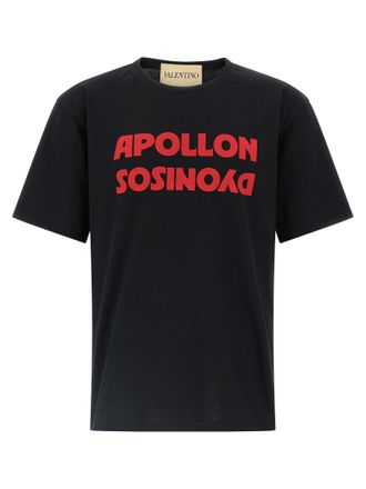 Valentino Garavani Zwarte Katoenen T-shirt