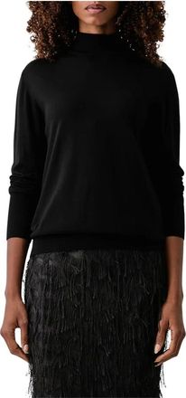 Patrizia Pepe Dolcevita a Maglia Fine - - Knitwear - Donna - Nero - XS