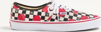 Valentino Garavani Valentino Garavani And Vans Low-Top Trainer In Fabric With VLogo Checkerboard Print And Polka Dot Detail