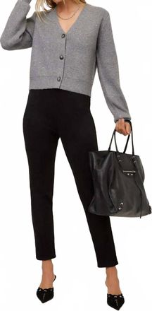 Fifteen Twenty Nae Sequin Cardigan Sweater In Steel