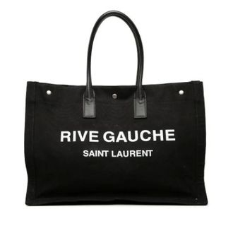 Saint Laurent Pre-owned Canvas Tote - Pre-owned - Mujer - Negro - ONE SIZE