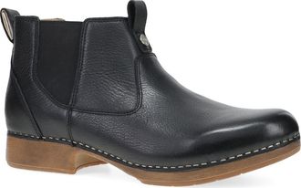 Dansko Michele Chelsea Boot in Black Waxy Milled at Nordstrom, Size 11.5-12Us