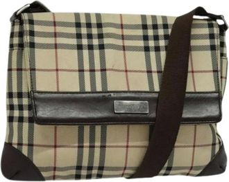 Burberry Pre-owned Nylon shoulder-bags - - Pre-owned - Donna - Beige - ONE SIZE