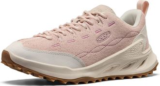 Keen Womens Jasper Zionic Durable Tread Suede Climbing Approach Style Hiking Shoes, Cameo Rose/Lilas, 5.5 UK