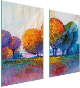 OEM Placa Protectora De Vidrio Para Estufa 75x52 &Aacute;rbol