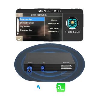 OEM Decodificador Inal&aacute;mbrico Carplay, Compatible Con Peugeot, Citro&euml;n, Ds Y Opel, Con Bluetooth