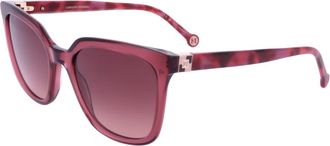 Carolina Herrera HER 0236/S 082U 3X Burgundy Red Havana/Pink