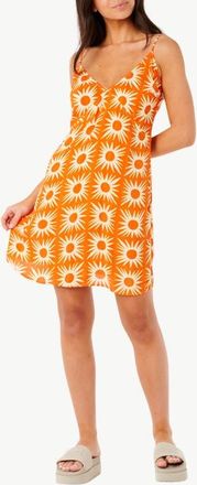 Rip Curl Sundrenched Slipdress in Orange at Nordstrom, Size Xx-Small