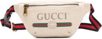 Gucci Pre-owned Belt Bags, female, Beige, Size: ONE SIZE Pre-owned The Logo Belt Bag