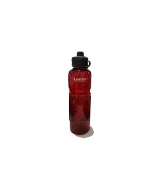 Trade Shop Botella Deportiva Roja De 0,75 L Para Bicicleta F&uacute;tbol Voleibol Baloncesto
