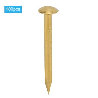 OEM Proyecto De Manualidades: Clavos De Lat&oacute;n Macizo: Clavos De Lat&oacute;n Resistentes Y Duraderos Para Un Dise&ntilde;o De Interiores Exquisito, Clavos Decorativos D