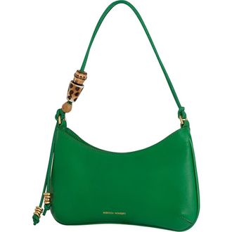 Rebecca Minkoff Reina Leather Shoulder Bag in Kelly Green at Nordstrom