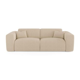 Sia Home Sof&aacute; cama &laquo;express&raquo; de dunlopillo, 160 cm 4 plazas pana beige