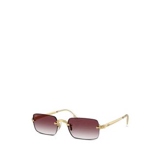 Ray-Ban Rimless Rectangle Sunglasses - unisex - Ray-Ban - Sunglasses - Yellow - 54 MM - Accessories