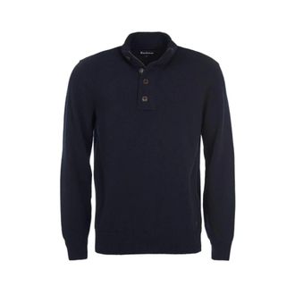 Barbour Essential Patch Half Zip - Tops - Hombre - Azul - S