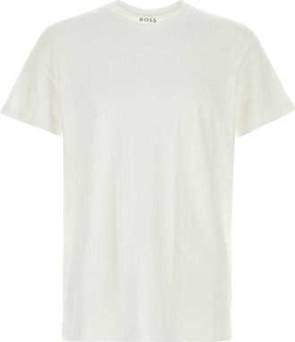HUGO BOSS White Cotton T Shirt