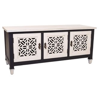 Wanderlust Deco Wanderlust Deco - Mueble Bajo De Madera Blanco 105,5x40x46