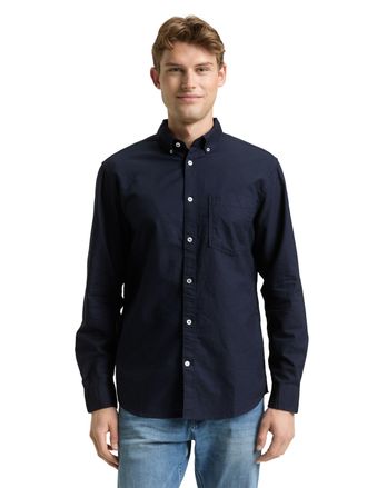 Tom Tailor Oxford mit Brusttasche