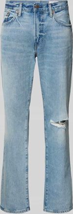 GAP Straight Fit Jeans im Used-Look in Jeansblau, Gr&ouml;&szlig;e 29/30