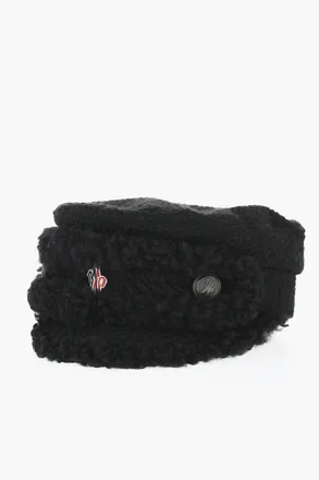 Moncler APR&Egrave;S-SKI Eco-Shearling Breton Hat Moncler
