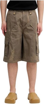 Andersson Bell Carpenter Cargo Shorts - Heren - Korte Broeken - Bruin - M - Nylon - Korte Broeken