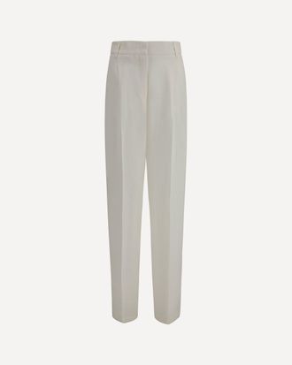 Max Mara Mstsumero Pants in linen batavia Female 42