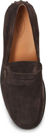 Tod's Suede Moccasin Loafer - Brown