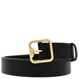 Burberry B Buckle Calf Leather Belt, Size 100 cm