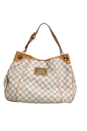 Louis Vuitton Damier Azur Canvas Galliera PM Shoulder Womens Bag (Pre-Owned)