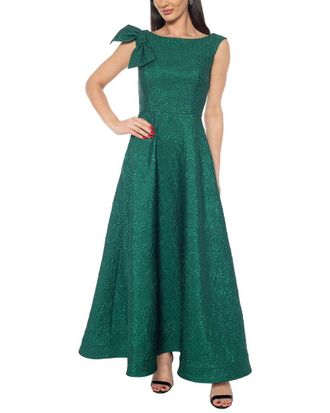 Marina Rossini Stretch Barcade Maxi Dress