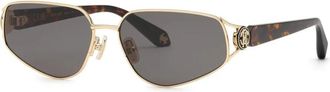 Roberto Cavalli Zonnebril - Dames - Zonnebrillen - Bruin - 60 MM - Accessoires