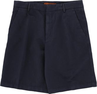 Ermenegildo Zegna Summer Chino Short Pants - Heren - Korte Broeken - Blauw - L - Katoen - Korte Broeken