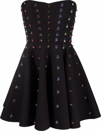 Valentino Garavani Crystal-Embellished Minidress