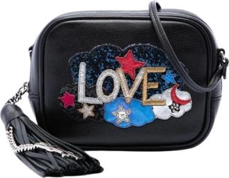 Saint Laurent Pre-owned Blogger Crossbody Bag - Dames - Vintage Schoudertas - Zwart - ONE Size - Leer - Vintage