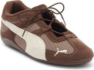 Puma Speedcat Go Ballet Sneaker in Chocolate/Alpine Snow at Nordstrom, Size 7.5