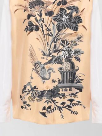Etro floral-print long-sleeve shirt