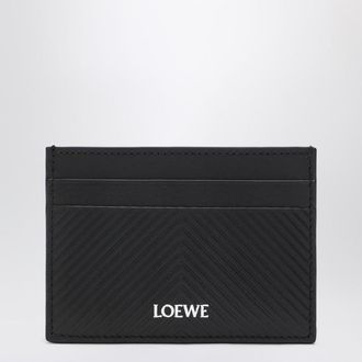 Loewe Cardholder With Textured Chevron Motif