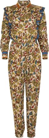 Carolina K Lais Jumpsuit In Paisley Cream