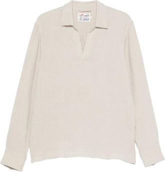 MC2 Saint Barth Uomo, Maglie, Beige, M, new